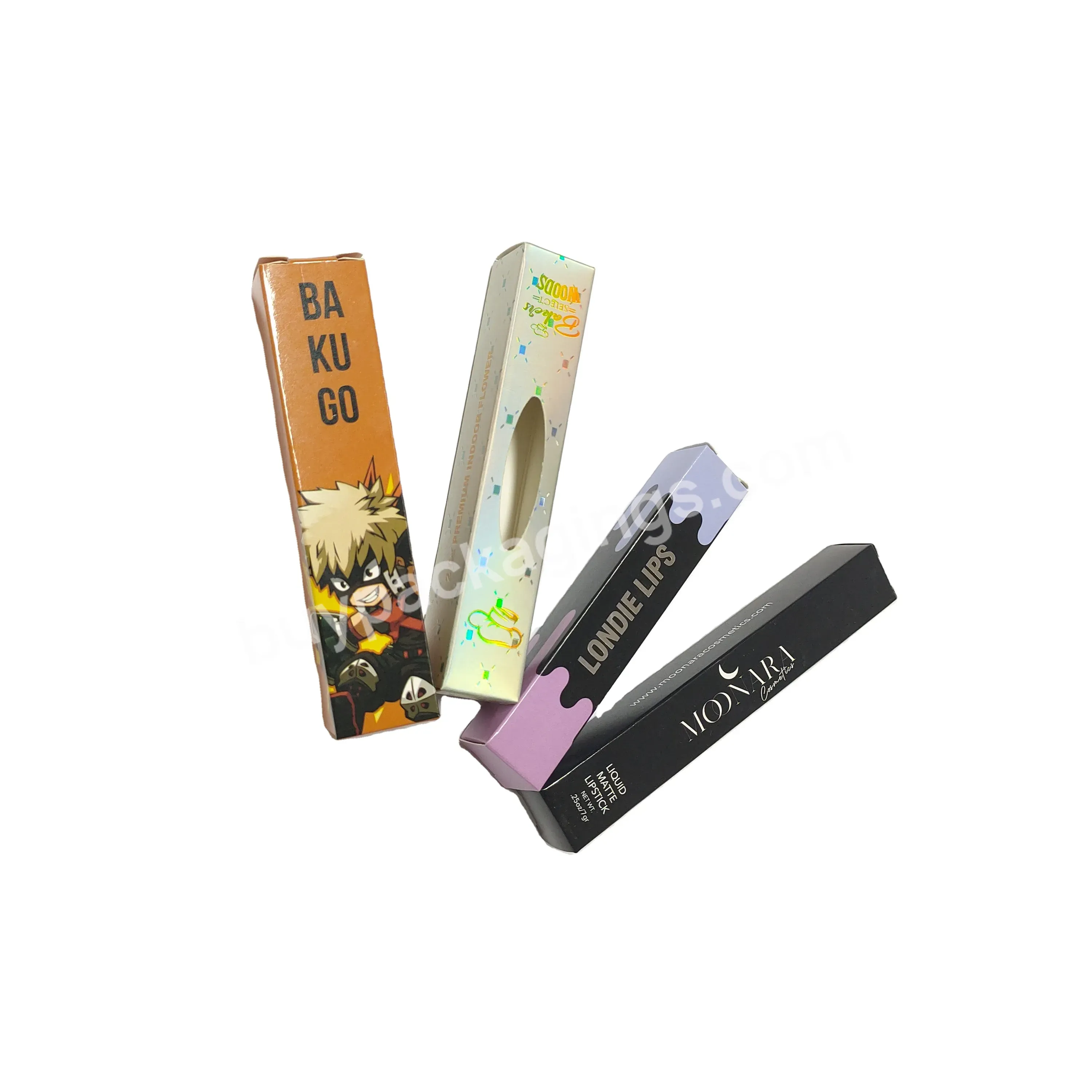 Personalized Products Recyclable Eco Friendly Packaging Boxes For Lipstick