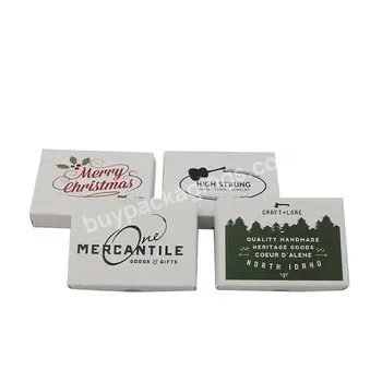 Wholesale Custom Luxury Folding Color Paper Box Soap Box Packaging
