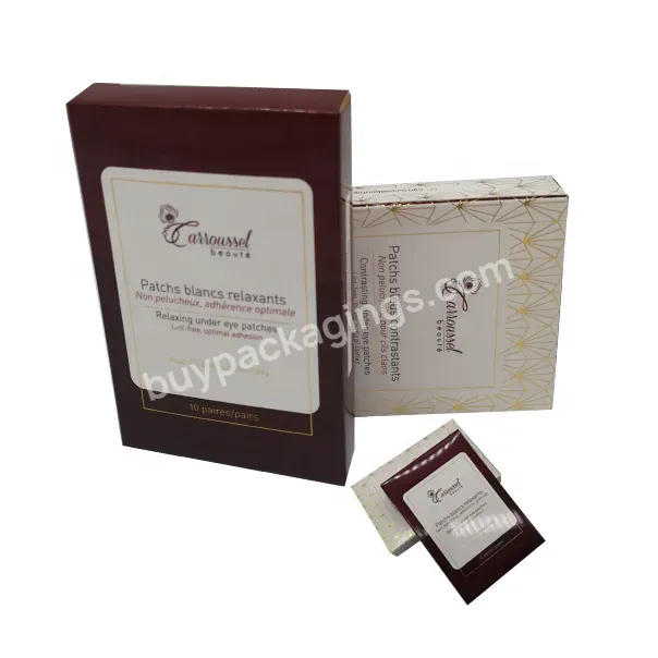 Wholesales Custom Logo Stamping Luxury Empty Cosmetics Packing Paper Boxes