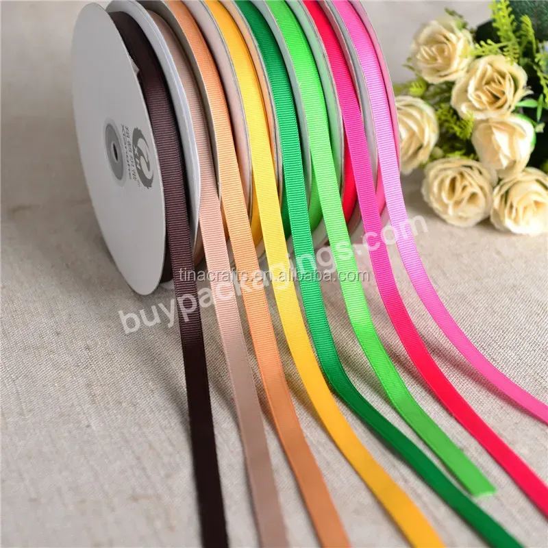 1cm Matte Grosgrain Ribbon