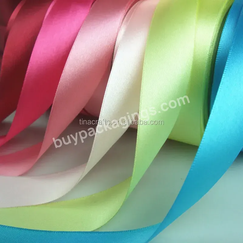 2cm Double Face Polyester Satin Ribbon