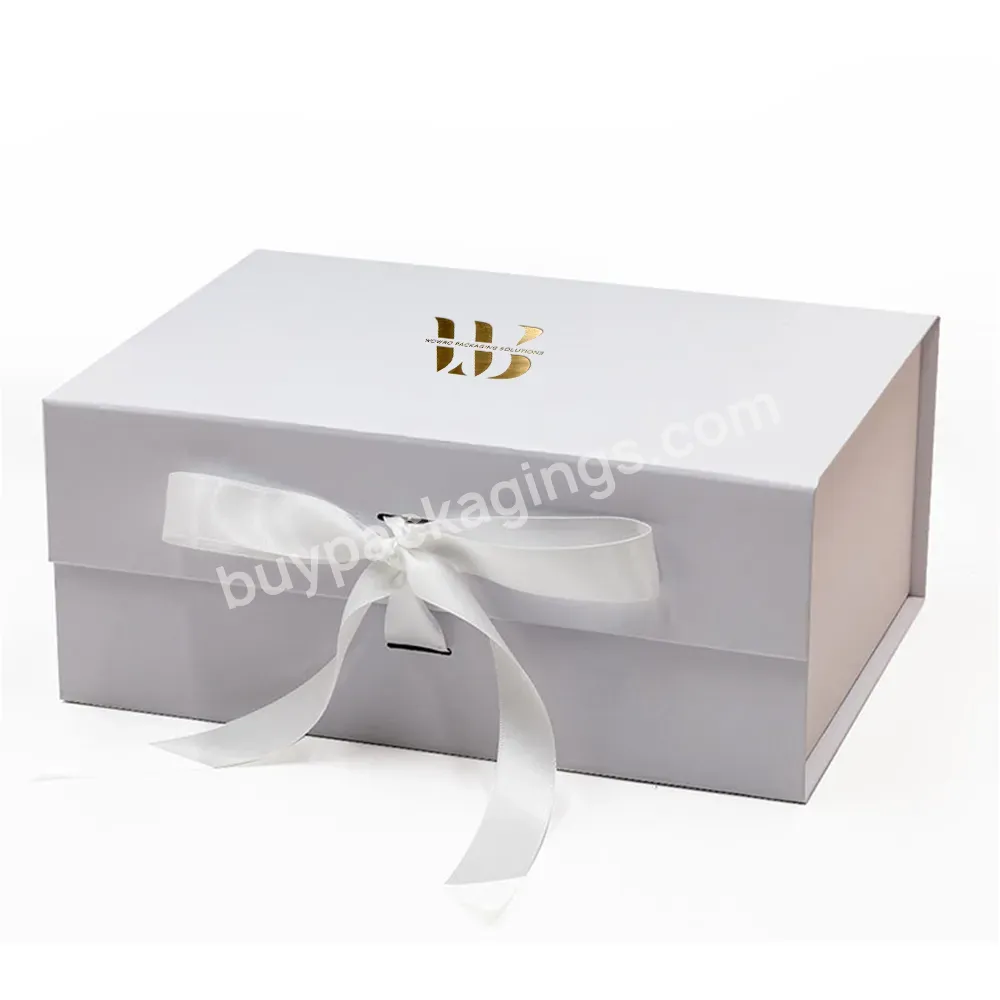 Best Sale High Quality Clothes Custom Logo Magnetic Folding Cardboard Gift Boxes With Ribbon Magnet Closure Shipping Boxes - Buy Kit Pedi-vac Cosmetics Parfum Canvas Flat Instachill You Kylie Saffron Okta Babyshark Calendar Hp Buy Avent Frame Para Ne