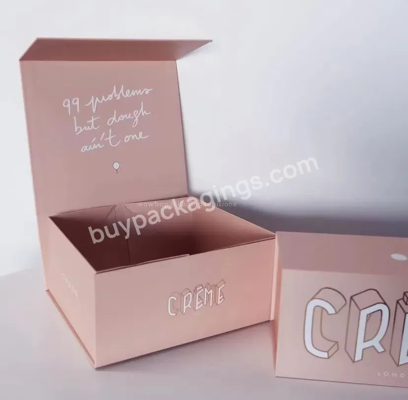 Candy Cookie Package Box Cookies Candy Chocolate Rigid Magnetic Gift Packaging Box Food Packaging