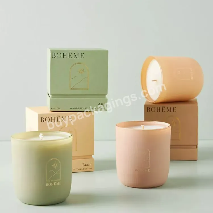 Cardboard Luxury Candle Set Gift Packaging Box Candle Packaging Boxes For Candle - Buy Candle Box,Candle Boxes Packaging,Candle Box Packaging Luxury Raphe Box Raphe Box With Sponge.