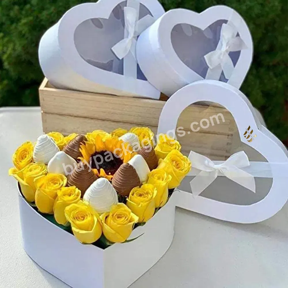 Carte Boite Emballage Box A Cadeau Fleur Chocolat Cadeau Amour Papier Boite Day Favors Gift Boule De Fleurs Artificielles Decor - Buy Scatola Per Imballaggio Di Fiori Con Manico Scatole Per Composizioni Floreali Sacchetti Carta Kraft Caixa De Embalag