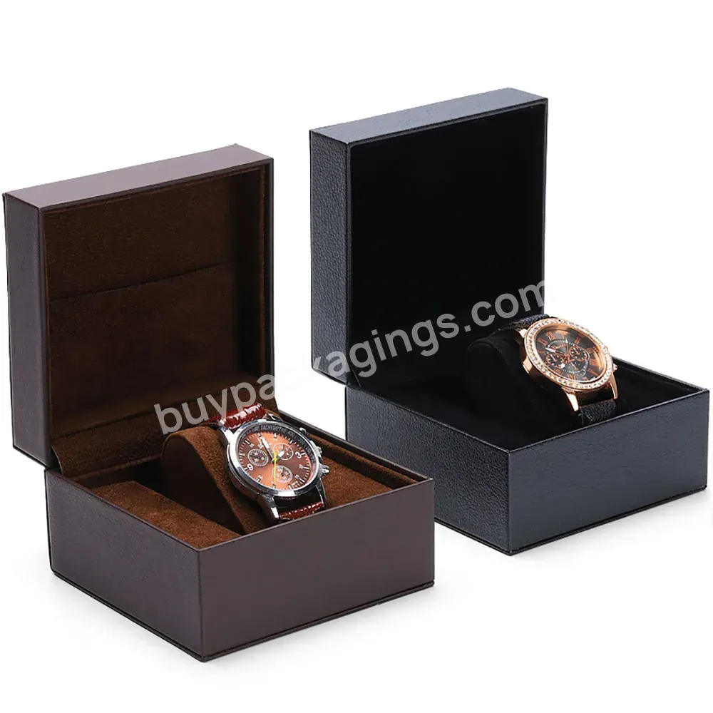 Cheap Price Pu Leather Watch Box Storage High Quality Watch Packaging Gift Boxes Custom Logo