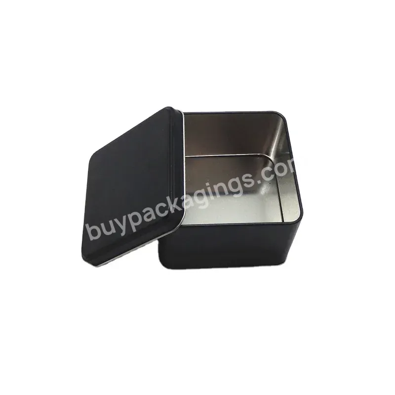 China Factory Top Quality Square Tin Box Tin Can For Watch Metal Tin Can