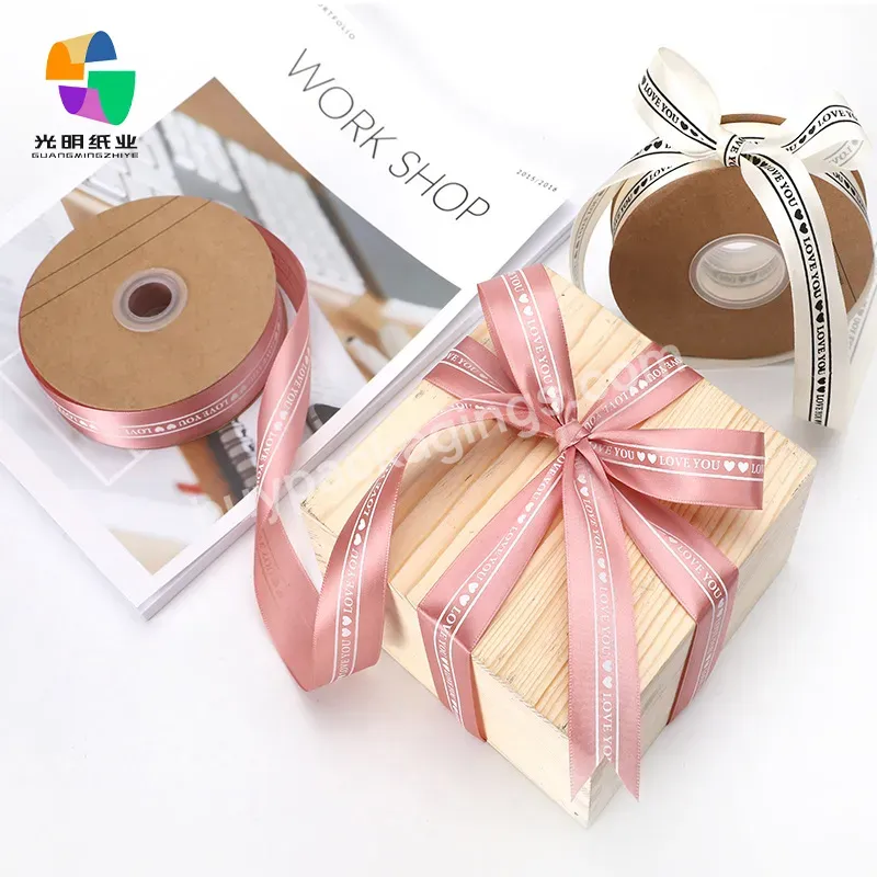 Custom Brand Handmade Decoration Silk Elastic Polyester Wrapping Logo Printed Gift Satin Ribbon - Buy White Satin Ribbon,Gift Satin Silk Ribbon Roll Spool With Logo,Dog Bow Satin Ribbon Machine.