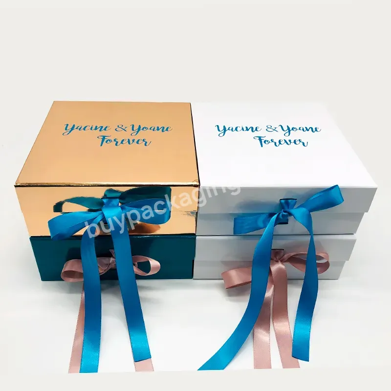 Custom Bridal Gift Set Groomsmen Bridesmaid Proposal Boxes With Gift