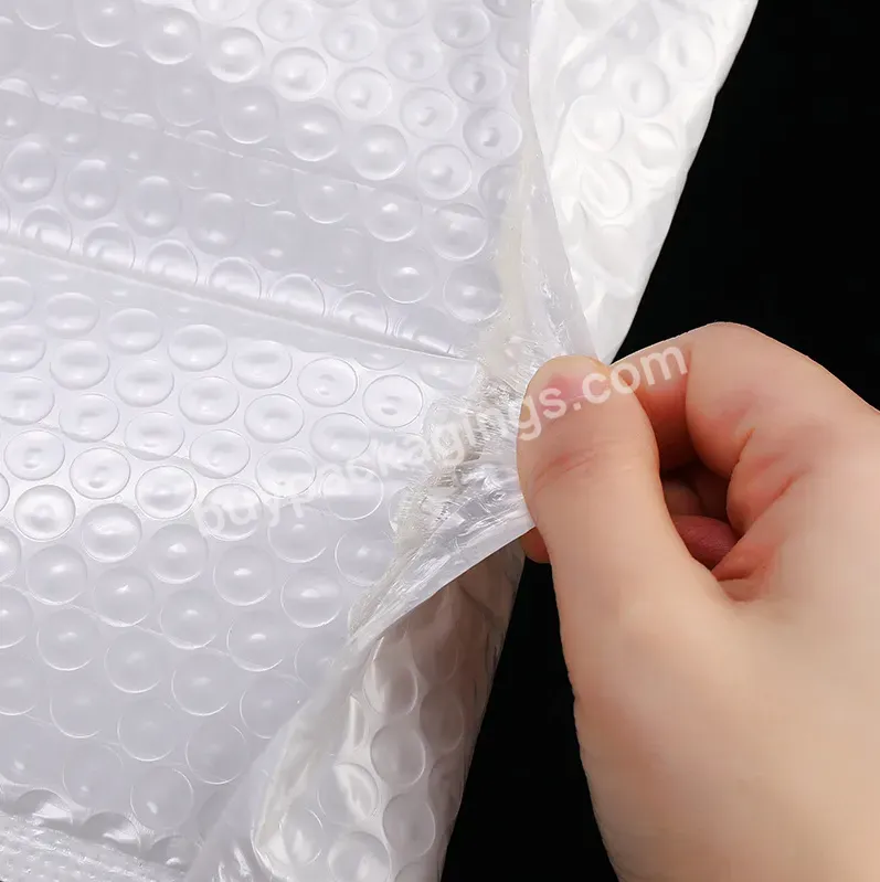 Custom Courier Self Seal Envelope Bags Pe Foam Bubble Mailers Padded Mailing Bag Waterproof Postal Ship Bag - Buy Wholesale Custom Co-extrusion Bubble Bag Pearly Film Composite Thickened Clothing Books Packaging Express Foam Envelope Bag,Eco-friendly