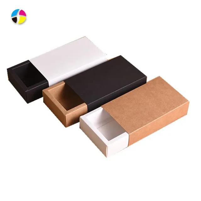 Custom Kraft Paper Sliding Box Wholesale Custom Design Drawer Packaging Box Offset Printing Fc Gift Packaging Box,Gift & Craft