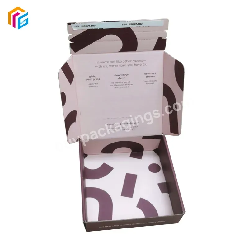 Custom Logo Clothing Shoes Cardboard Packaging Paper Box 100% Recycled Corrugated Craft Paper Box Cement Shipping Mailer Boxes