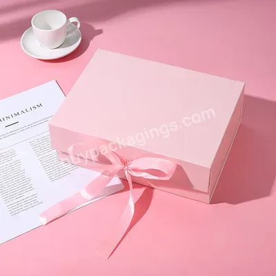 Custom Logo Luxury Rigid Pink Gift Box Magnetic Product Closure Cardboard Paper Box Folding Box For Shoes & Clothing - Buy Custom Luxury High Quality Rigid Cardboard Packaging White Removable Lid Luxury Paper Packaging Magnetic Closure Gift Boxes,Cus