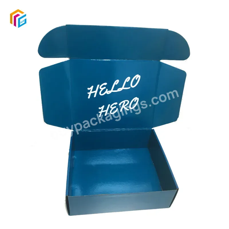 Custom Logo Print Corrugated Mailer Box Apparel Garment Underwear Mailer Box Cardboard Packaging Shipping Box For Clothes - Buy Packaging Shipping Box,Corrugated Mailer Box,Mailer Box.