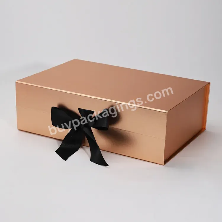 Custom Luxury Cardboard Box For Clothing Packiging Magnetic Ribbon Gift Boxes For T-shirt For Shoe Clothes - Buy Wholesale Custom Logo Foldable Flip Gift Box Magnetic Packaging Clothes Paper Boxes Magnetic Gift Box With Magnetic Lid,Custom Printed Bl