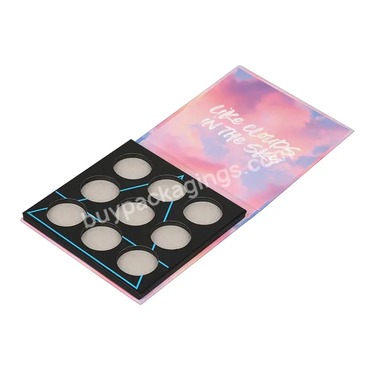 Custom Luxury Empty Eyeshadow Palette Packaging Box