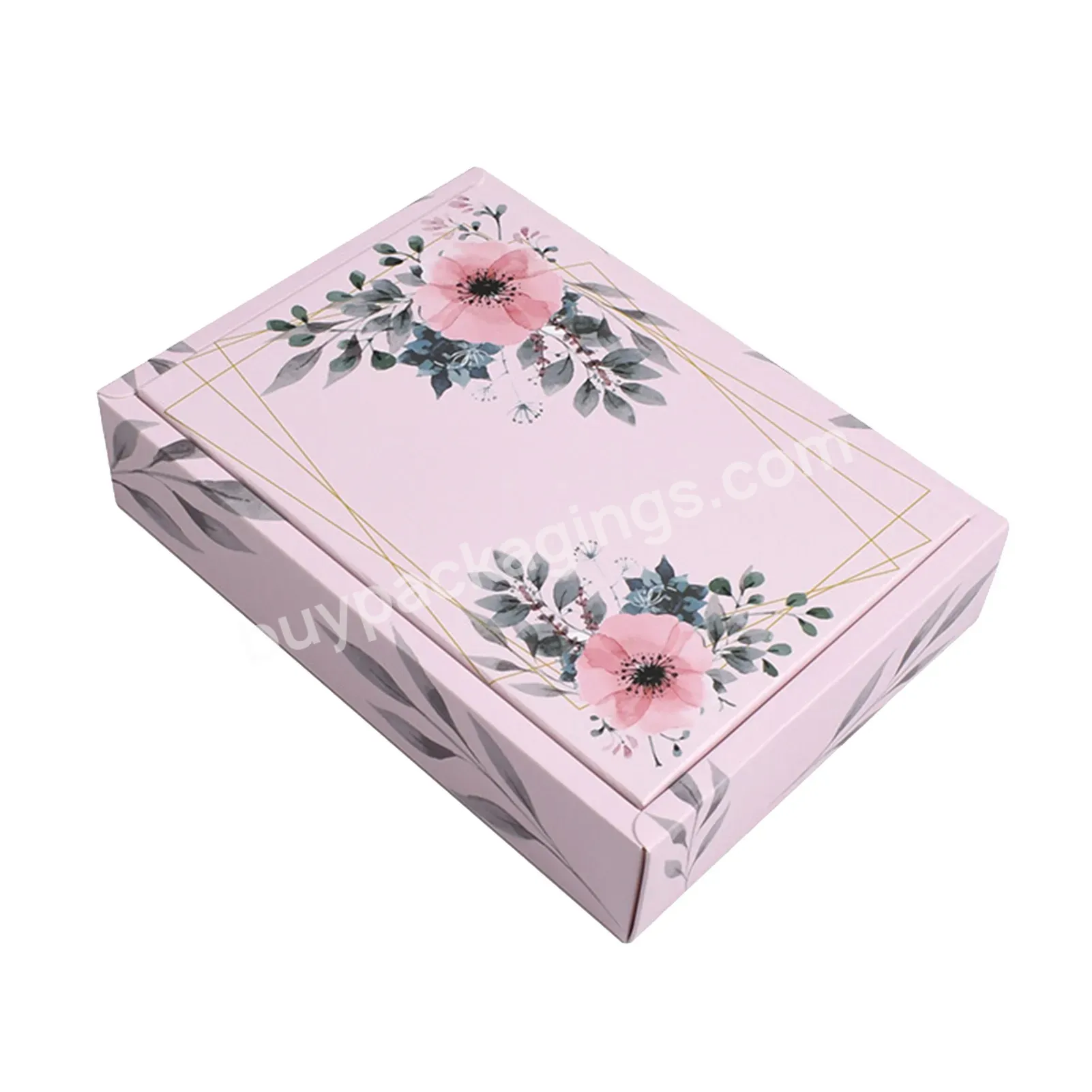 Custom Luxury Packaging Custom Luxury Packaging Wholesale Cheap Garment Clothing Underwear Shipping Box Corrugated Cardboard Box Custom Printed Carton Mailer Box With Logo - Buy Mailer Box,Custom Logo E Flute Clothing Packaging Paper Box Corrugated S