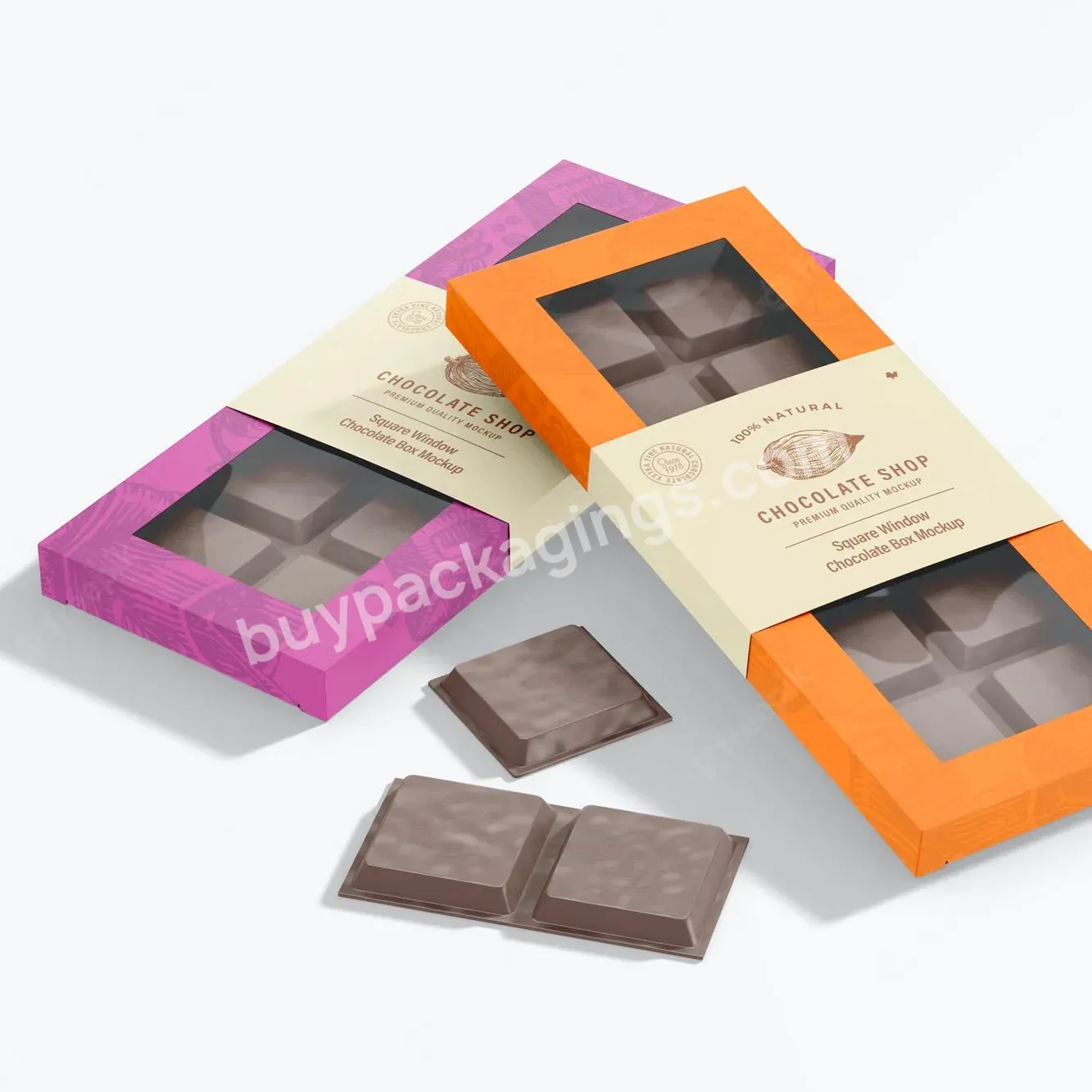 Custom Luxury Packaging High Quality Custom Retail Counter Cardboard Packaging Energy Bars Chocolate Brownie Display Box For Food Package - Buy Chocolate Bar Box,Chocolate Bar Box Packaging,Chocolate Bar Packaging Box.