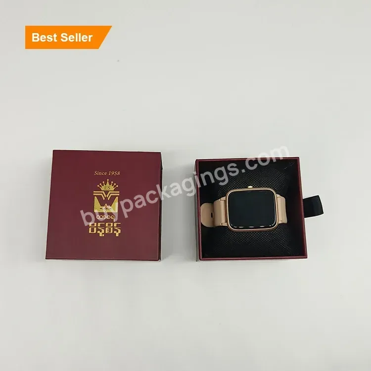 Custom Luxury Watch Box Packaging Case Watch Boxes Factory Wholesale Gift Box For Watch With Logo Print