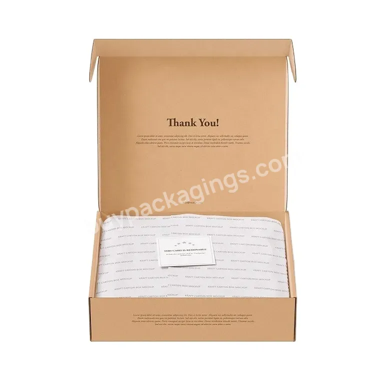 Custom Printed Design Roll End Mailing Box Folding Corrugated Cardboard Paper Mailer Box Packaging