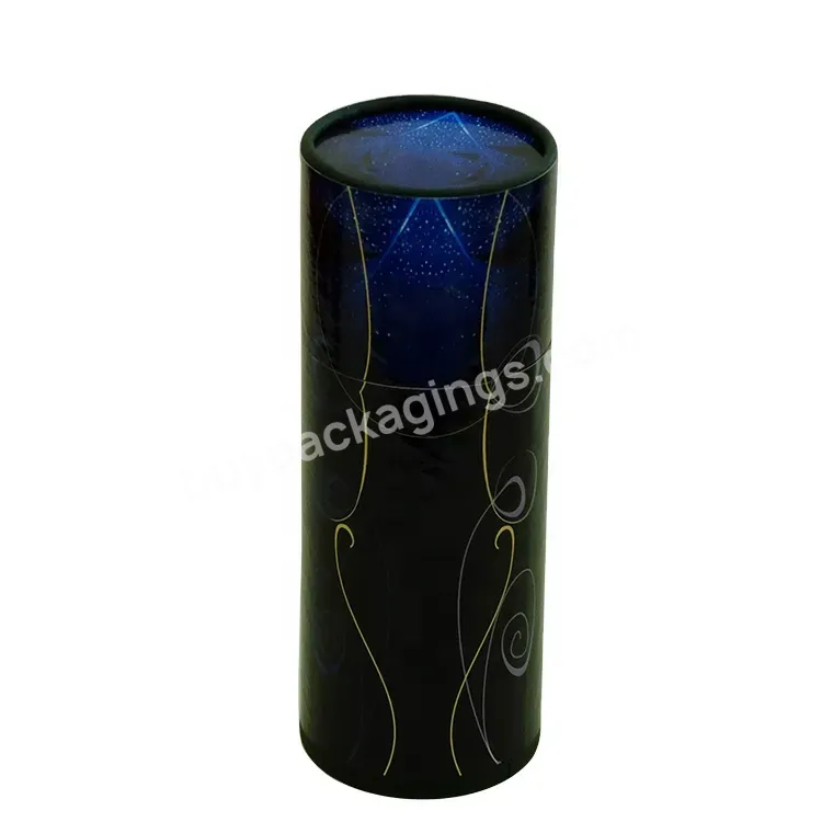 Custom Wholesale Round Gift Box Cylindrical Bottle Round Paper Tube Box For Gift Packaging