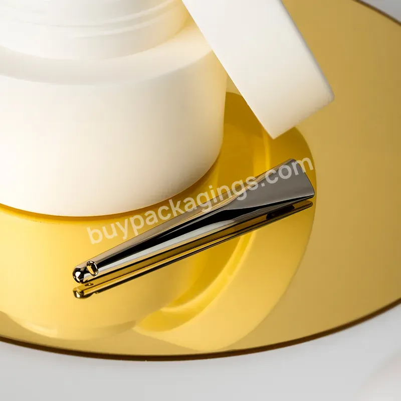 Custom Zinc Alloy Eye Cream Tools Metal Gold Face Cream Spatula Cosmetic Scoop