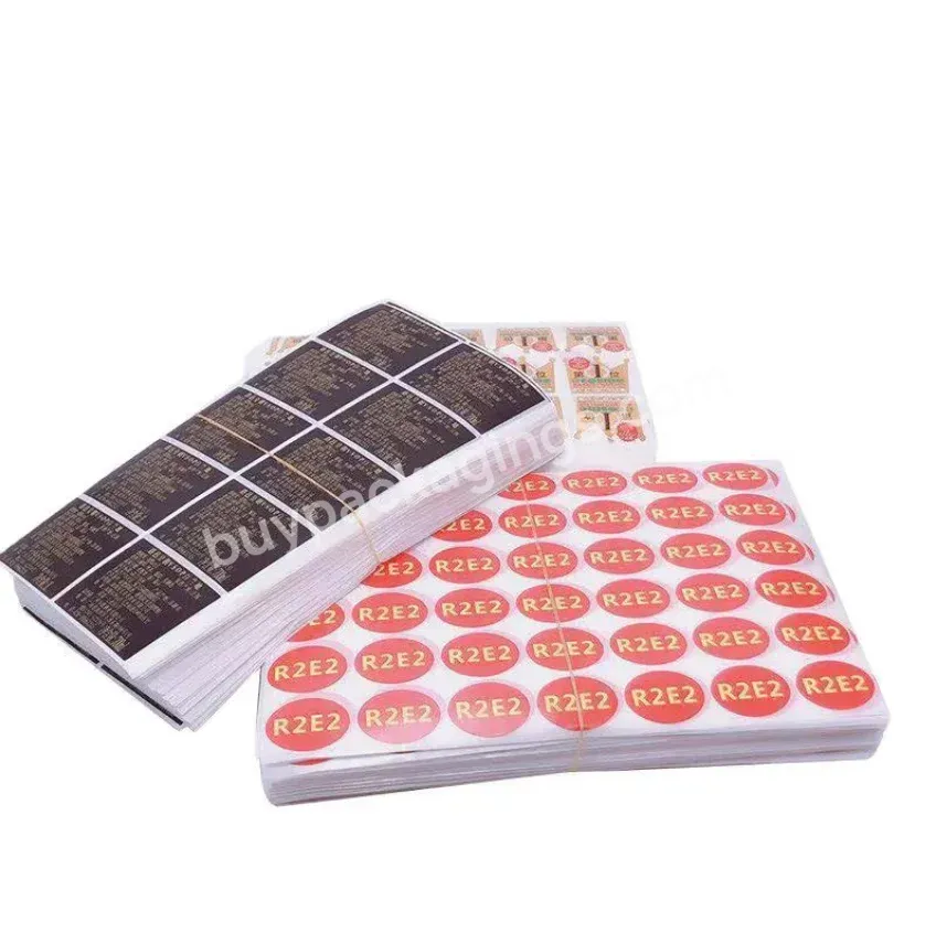 Customized Die Cut Hologram Sticker Sheet Holo Stick Packaging Labels - Buy Stickers,Custom Stickers,Packaging Labels.