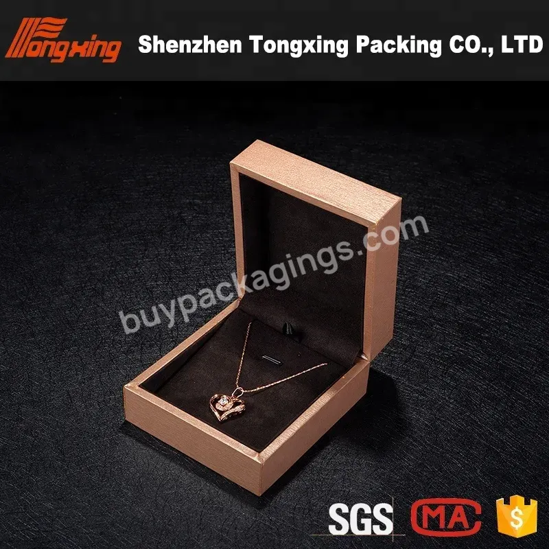 Customized Jewelry Box Organizer Luxury Jewelry Packaging Plastic Rings Box