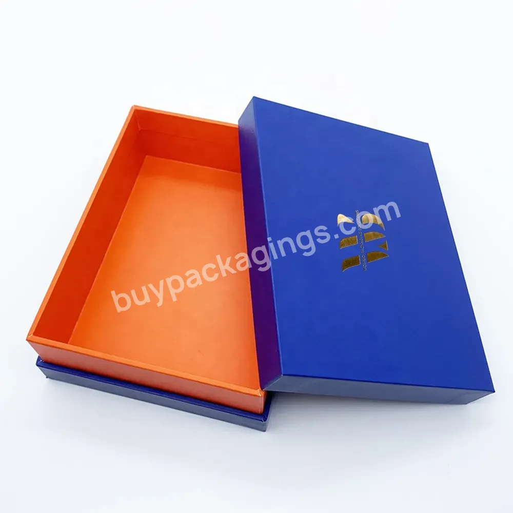 Customized Size Matte Blue Fashionable Design Gift Box With Heavy Duty For Bracelet Packaging With Lids And Base