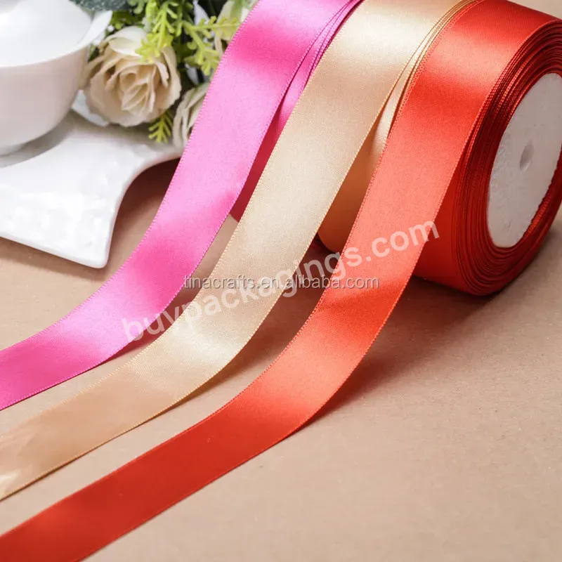 Double Face Polyester Satin Ribbon