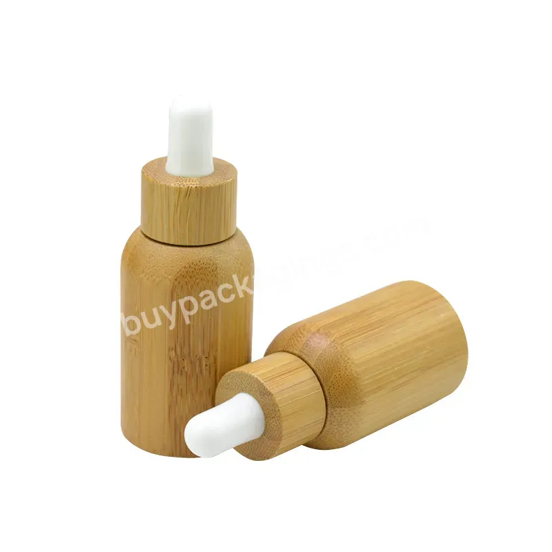 Eco Friendly Wood Cap Bamboo Essential Oil 10ml 15ml 20ml 30ml 50ml Empty Pipette Glass Containers Cosmetic Dropper Bottle - Buy Bamboo Dropper Bottle,Bamboo Essential Oil Bottle,Dropper Bottle Bamboo.