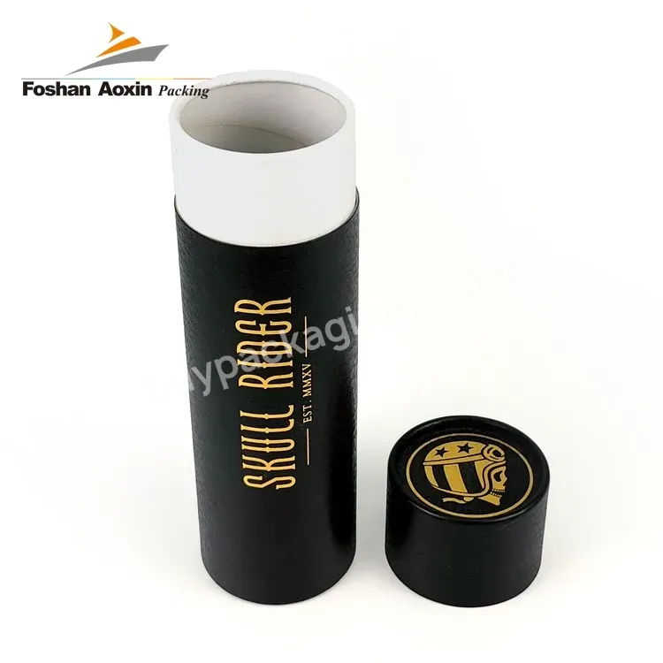 Factory One-stop Custom Free Design Recyclable Personalized Rigid Cardboard Paper Luxury Pen Tube Packaging Box