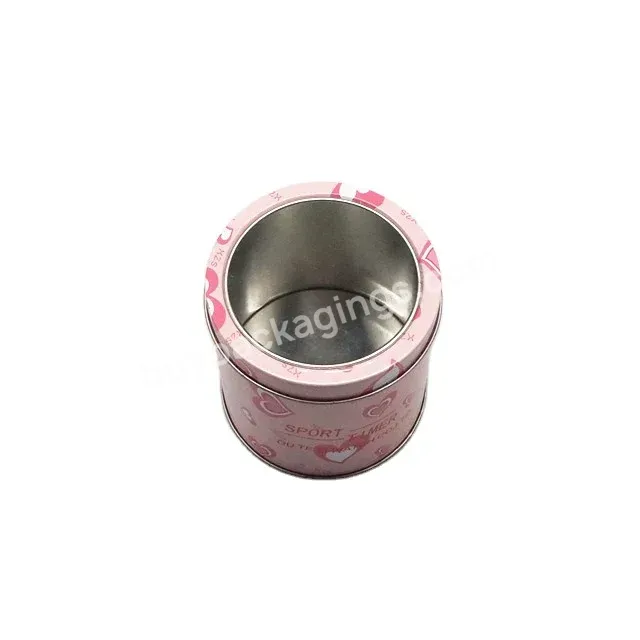 Factory Price Hot Sale Decorative Round Metal Watch Tin Can Chocolate Tin Box