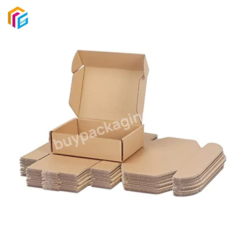 Factory Price Promotional Custom Kraft Paper Packaging Box Eco Friendly Mailer Shipping Boxes