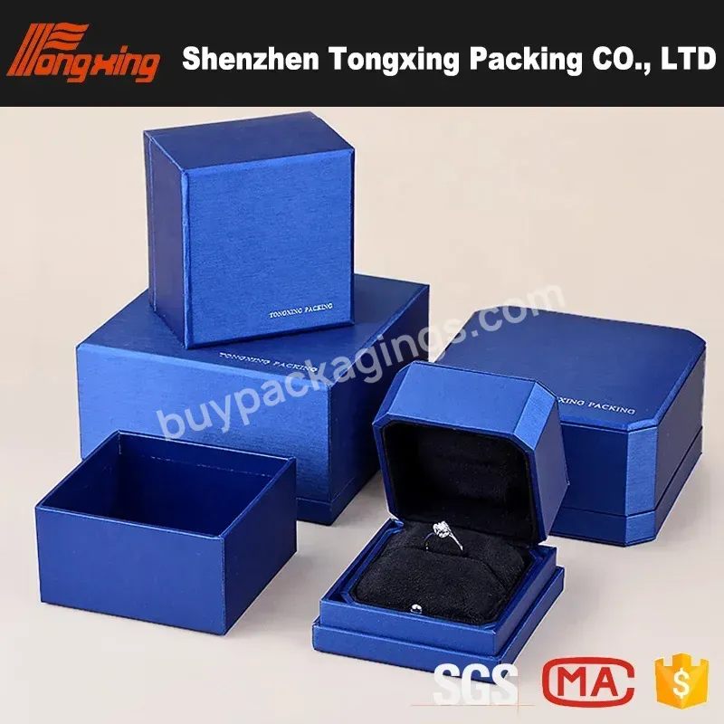 Fashion Jewelry Plastic Gift Box Wholesale For Ring Earring