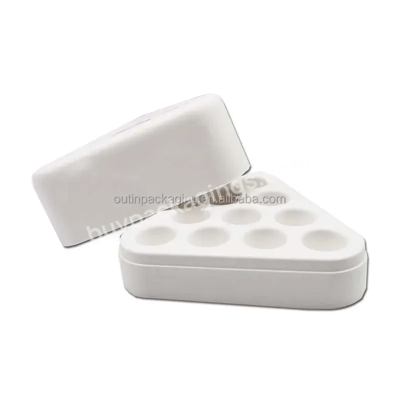 Free Design Custom Logo Eco-friendly Recyclable Molded Pulp Box Cosmetic Pulp Tray Electronics Pulp Insert Packaging Molding - Buy Molded Pulp Packaging Box Tray Insert,Electronics Pulp Insert Packaging,Cosmetic Pulp Tray Packaging.