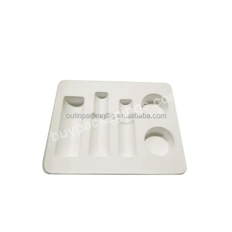 Free Design Custom Logo Eco-friendly Recyclable Molded Pulp Box Cosmetic Pulp Tray Electronics Pulp Insert Packaging Molding - Buy Molded Pulp Packaging Box Tray Insert,Electronics Pulp Insert Packaging,Cosmetic Pulp Tray Packaging.