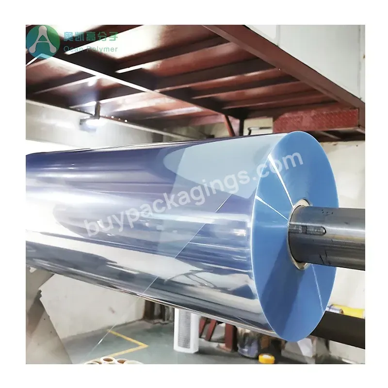 Free Sample China Manufacturers Hard Transparent Thermoforming Plastic Pvc Film Rolls