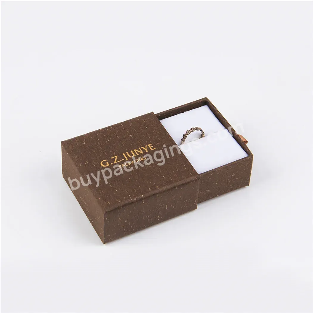 Free Sample Popular Package Craft Recycled Kraft Print Corrugated Shoe Luxury Ring Paper Gift Shipping Design Box Jewelry Boxes