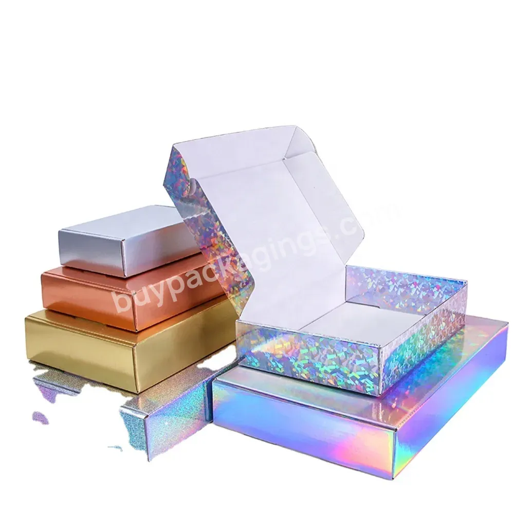 Full Printing Customized Low Moq Embossed Logo Gold Foil Foldable Mailer Box For Clothing Packaging - Buy Customized Logo Printing Fancy Design Wholesale Price Mixed Color For Underwear Socks Packaging,China Manufacturer's Low Price Full Printing Fol