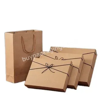 Gift Box Kraft Paper Box Wholesale Personalized Glossy Custom Paper Luxury Coated Paper