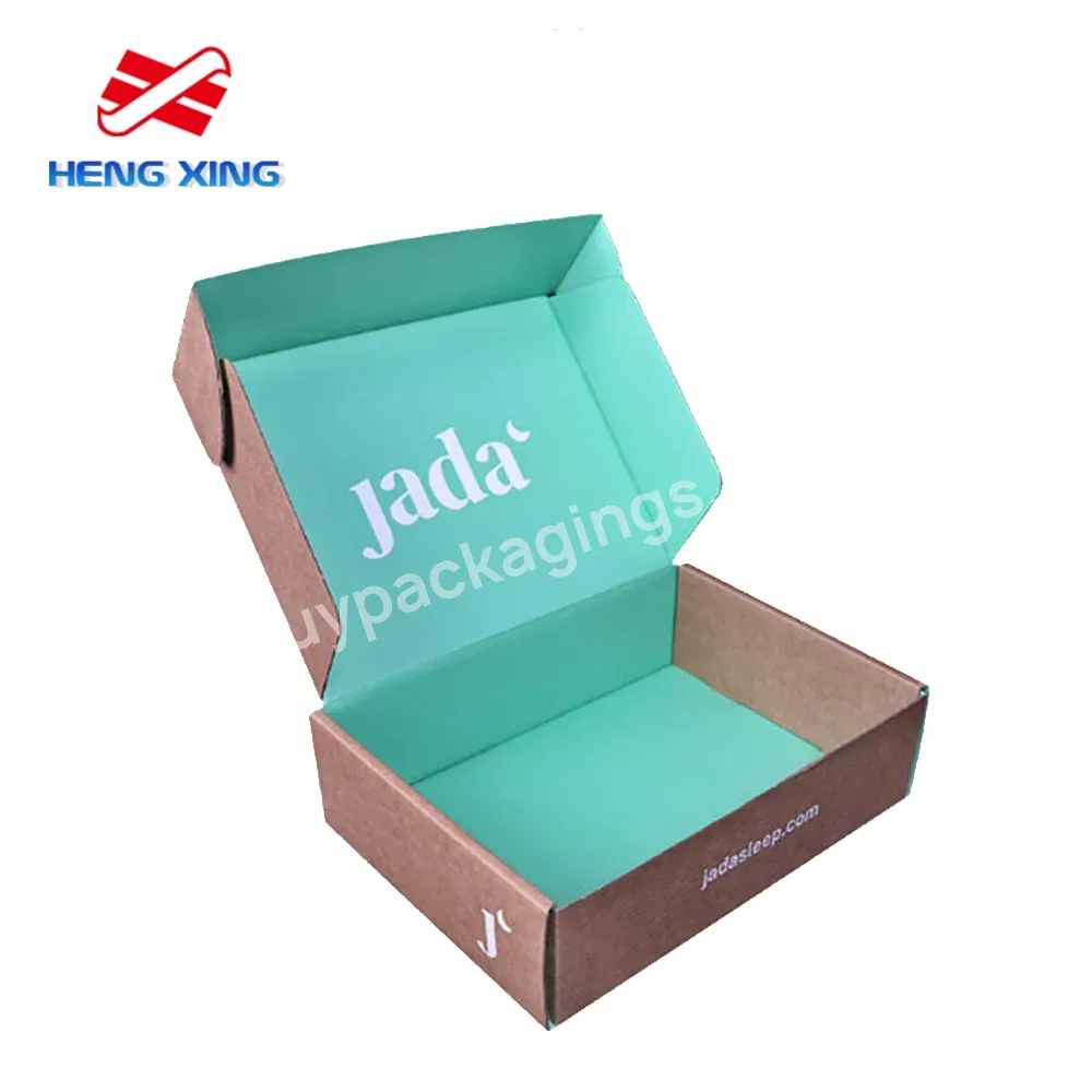 Hengxing Custom Design Paper Box Clothes Shipping Mailer Box Shipping Boxes Custom Logo