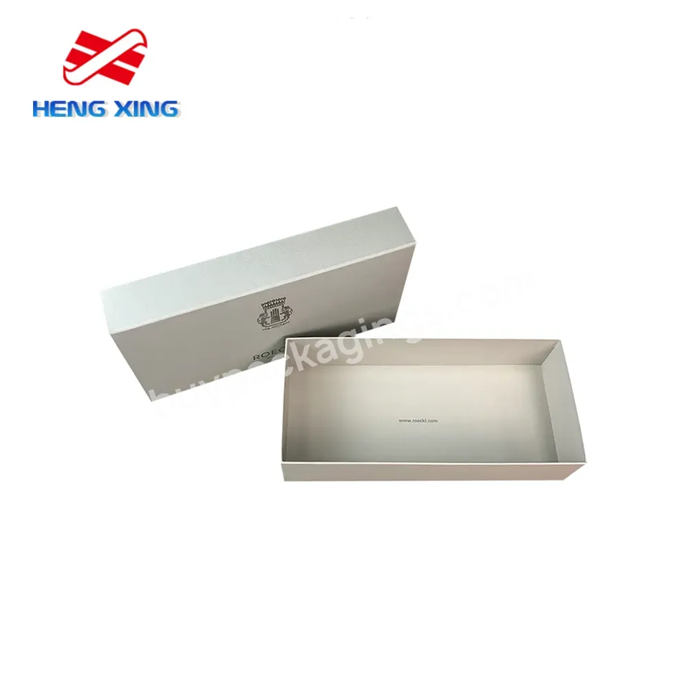 Hengxing Hot Sale Custom Logo Nice Lid And Base Style With Cosmetic Gift Paper Box