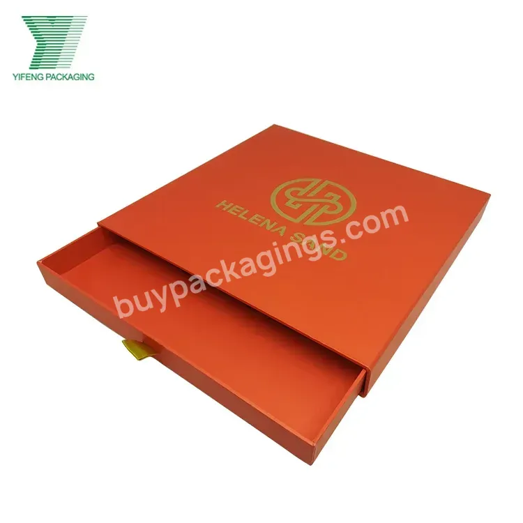 High Quality Custom Elegant Cardboard Drawer Box Silk Scarf Packaging Box With Gold Foil Logo - Buy Custom Logo Design Silk Scarf Packaging Drawer Box,Wholesales Luxury Custom Silk Scarf Packaging Box,Custom Logo High-class Silk Scarf Box Rigid Drawe