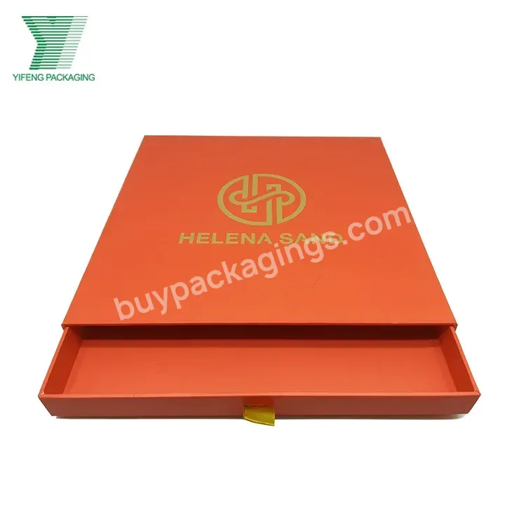 High Quality Custom Elegant Cardboard Drawer Box Silk Scarf Packaging Box With Gold Foil Logo - Buy Custom Logo Design Silk Scarf Packaging Drawer Box,Wholesales Luxury Custom Silk Scarf Packaging Box,Custom Logo High-class Silk Scarf Box Rigid Drawe