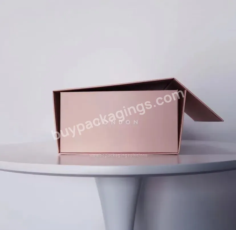 High Quality Custom Logo Premium Luxury Cardboard Paper Gift Magnetic Packaging Box For Food Cookie Packaging