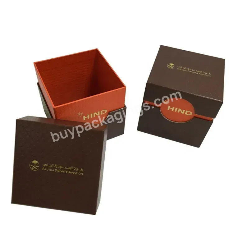 High Quality Customized Logo Rigid Perfume Bottle Candle Jars Packaging Gift Box Hard Cardboard Paper Boxes With Insert