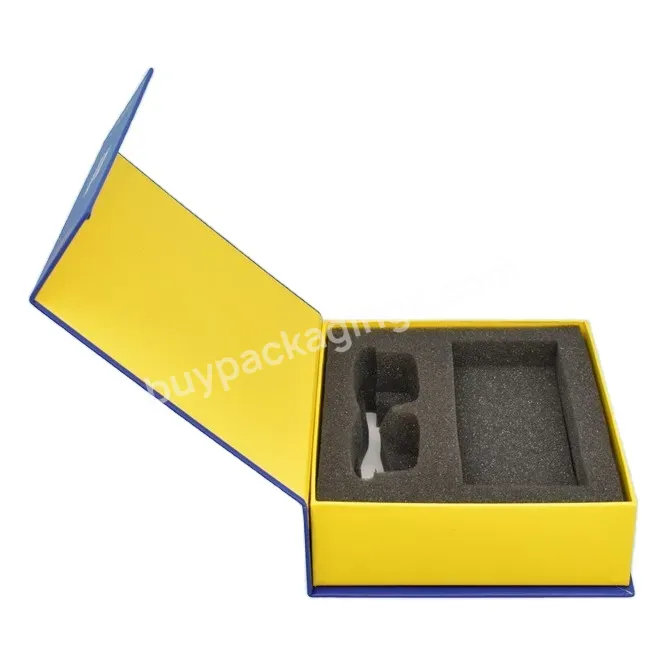 High Quality Full Printing Customized Logo Printing Rectangle Magnetic Gift Box For Anklet Packaging With Insert - Buy China Manufacturer's Mixed Color Embossed Logo Gold Goil For Jewelry Packaging With Double Open Door With Foam Insert,High-end Grey