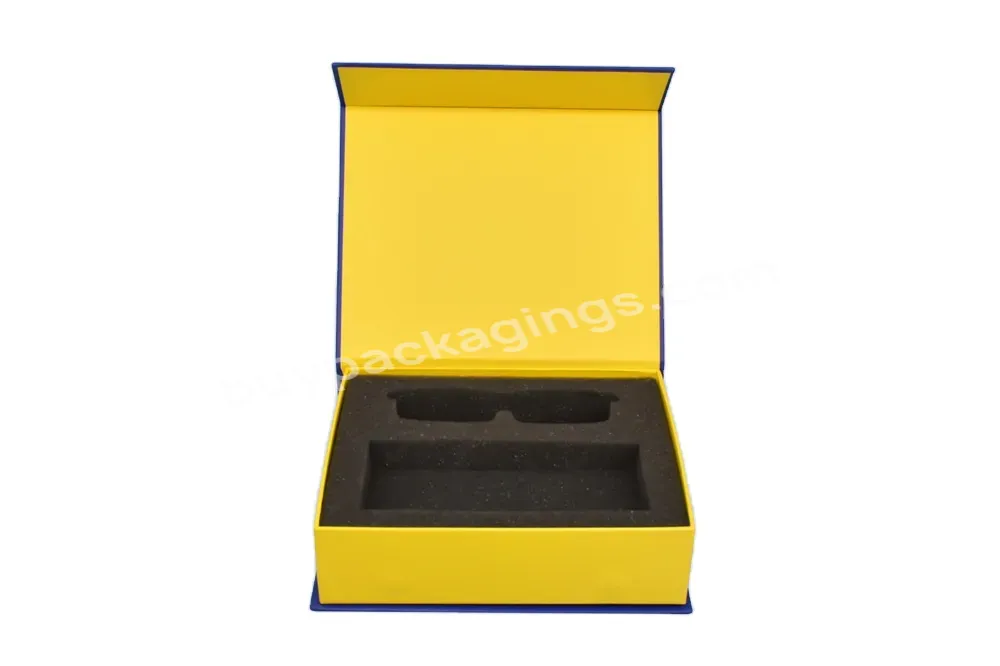 High Quality Full Printing Customized Logo Printing Rectangle Magnetic Gift Box For Anklet Packaging With Insert - Buy China Manufacturer's Mixed Color Embossed Logo Gold Goil For Jewelry Packaging With Double Open Door With Foam Insert,High-end Grey