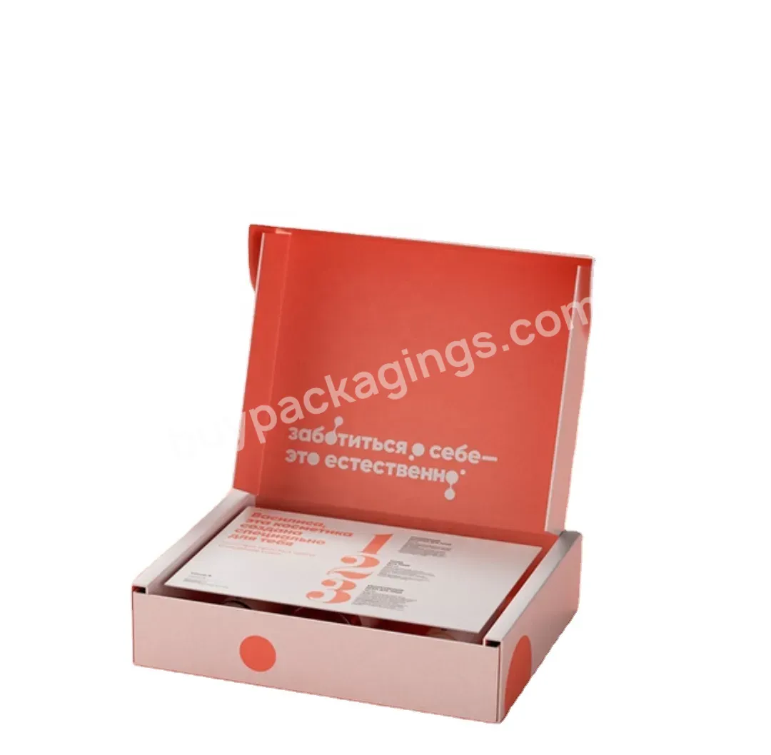 High Quality Rectangle Matte Pink Handmade Corrugated Foldable Gift Box For Mini Skirt Pencil Skirt Packaging - Buy China Manufacturer's Low Price Full Printing Foldable Corrugated Box For Clothing Shoes Packaging With Your Logo Printed,Full Printing